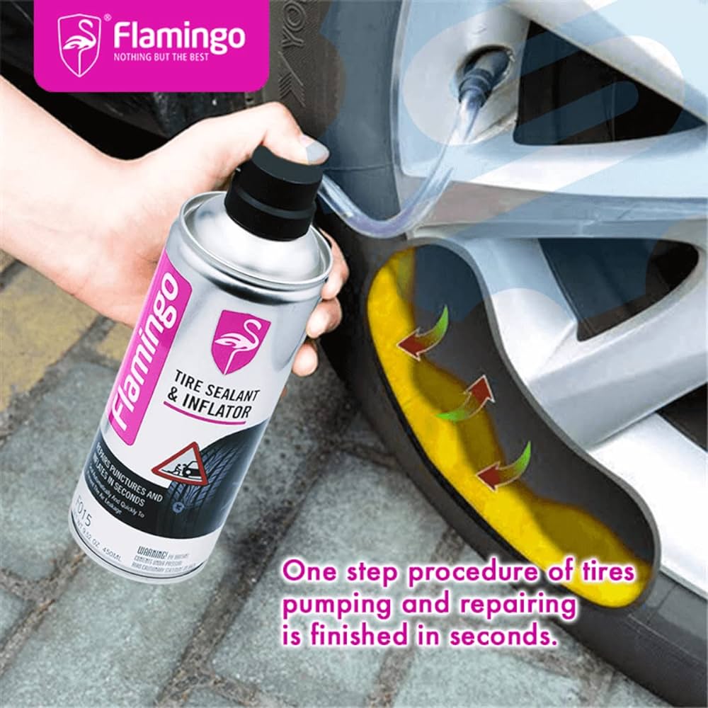 Flamingo tire sealant